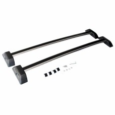 [US Warehouse] 2 PCS Car Roof Rack Cross Luggage Box Travel Luggage Holder for 2006-2010 Hummer H3 H3T